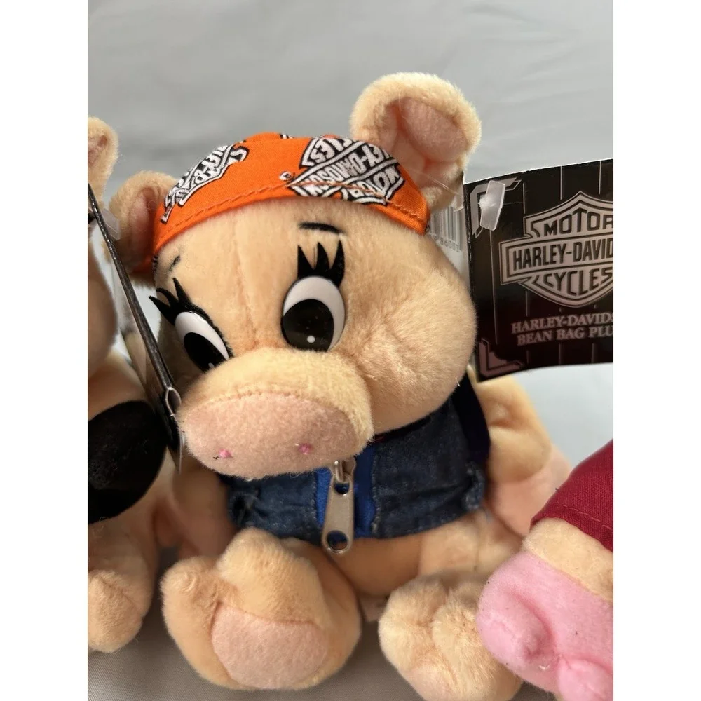 salvino's bammers harley‎ davidson plush collection 1997 w tags